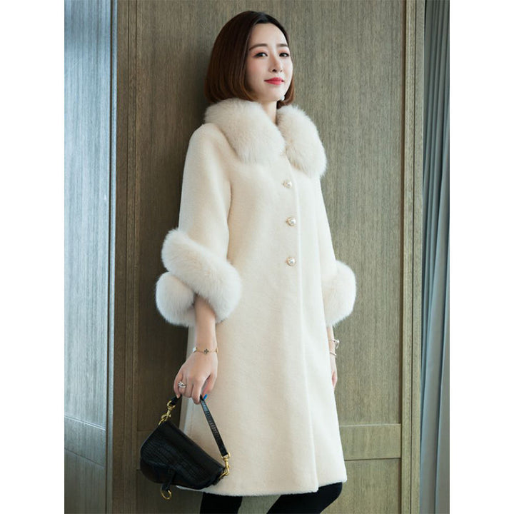 Women’s Winter Coat, Faux Fur, Plus Sizes