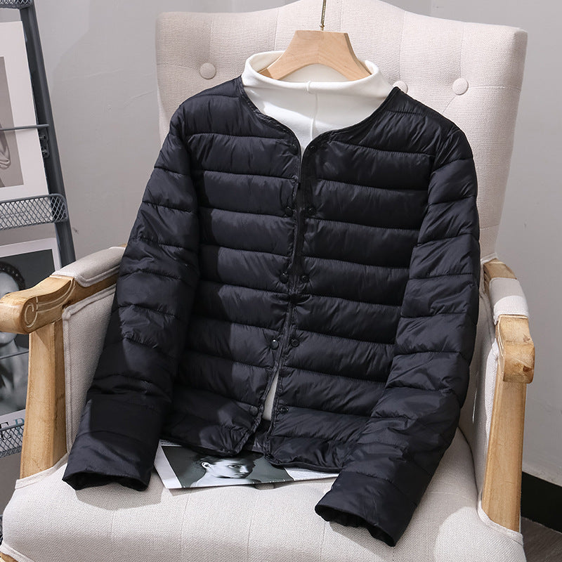 Light, reversible women's quilted jacket