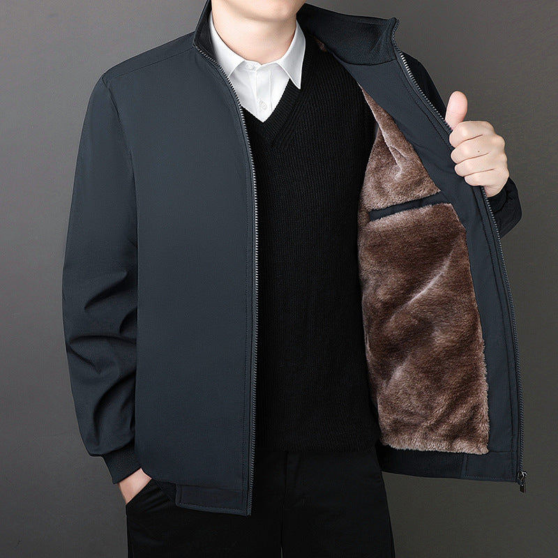 Padded men's winter jacket for everyday use