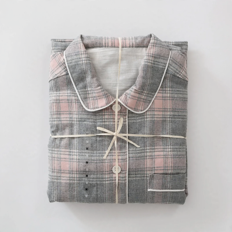 House suit, flannel, long-sleeved, for couples