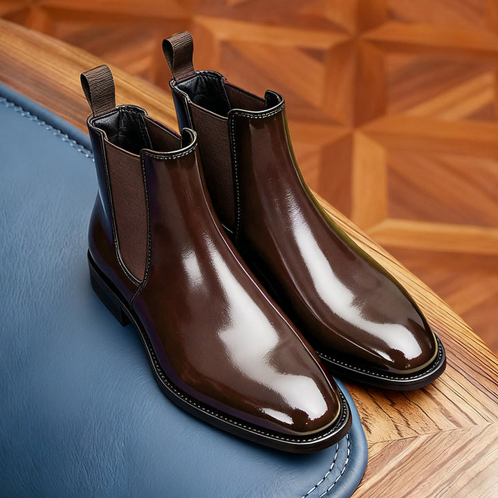 Men's ankle boots, classic Chelsea boots