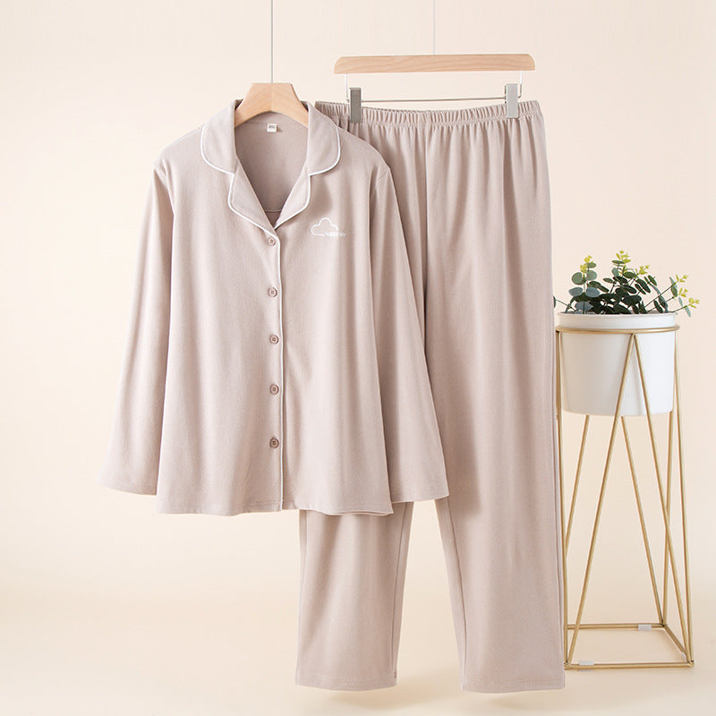 Warm loungewear set for couples