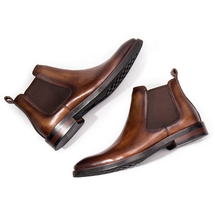 Men's Chelsea boots made of cowhide