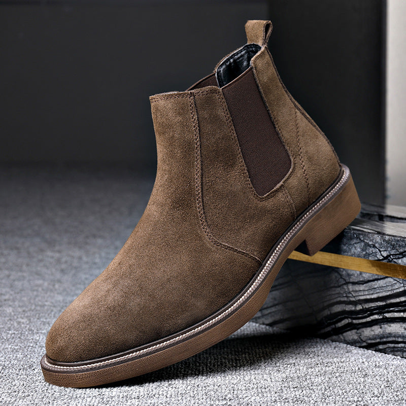 Men's Chelsea Boots, calf leather, lined, pointed