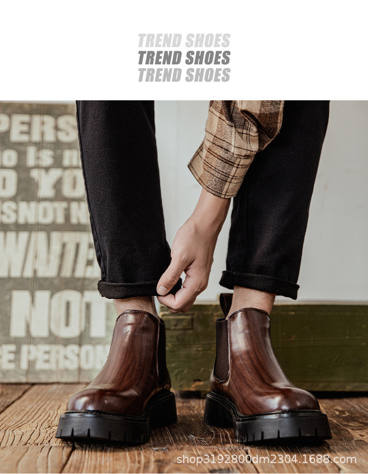 Men's Chelsea Boots, ankle-high, non-slip