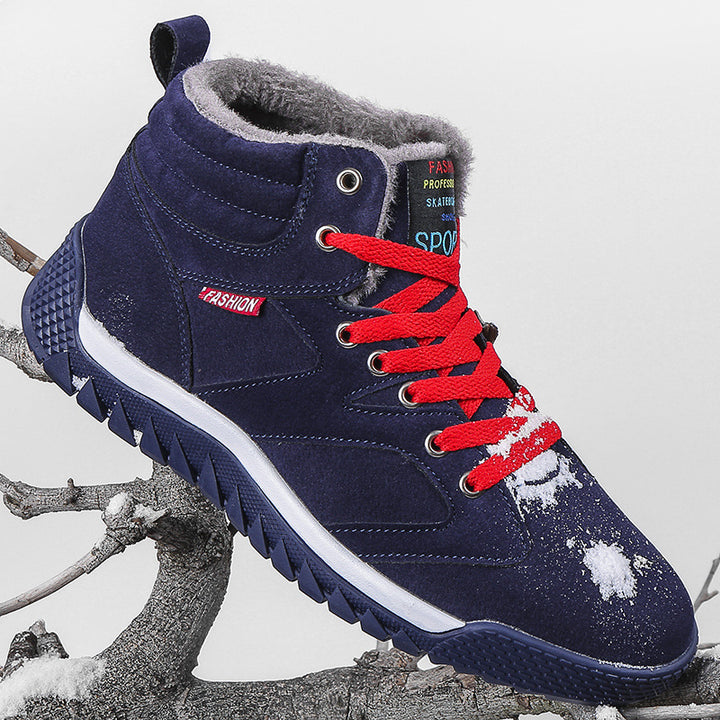 Men's winter boots, insulated, large sizes