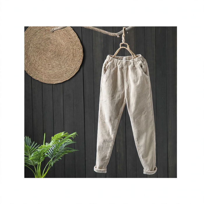 Kord-Harem pants for women