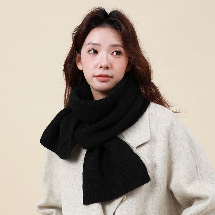 Women's scarf made of alpaca wool, 165x24cm