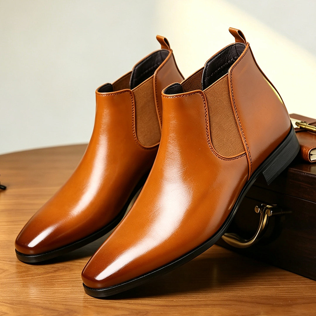 Men's Chelsea Boots, Business Ankle Boots