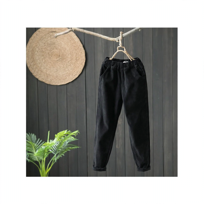 Kord-Harem pants for women