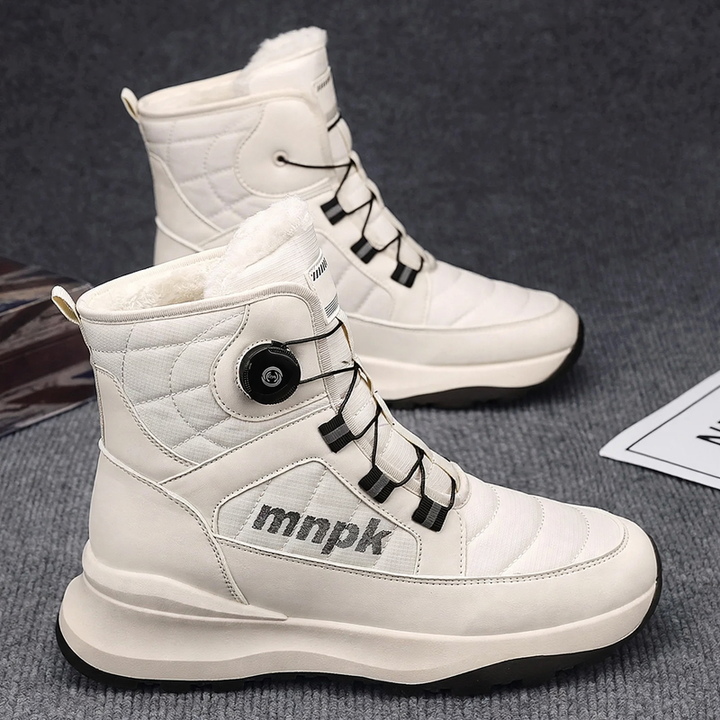 Padded winter boots for men and women