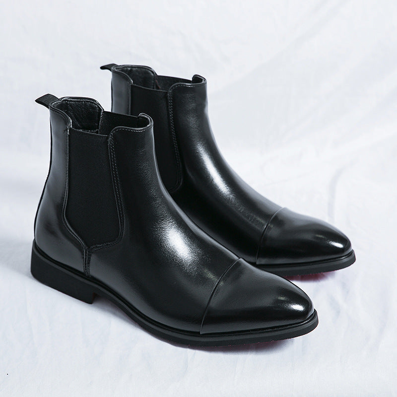 Men's Chelsea Boots, sharply pointed