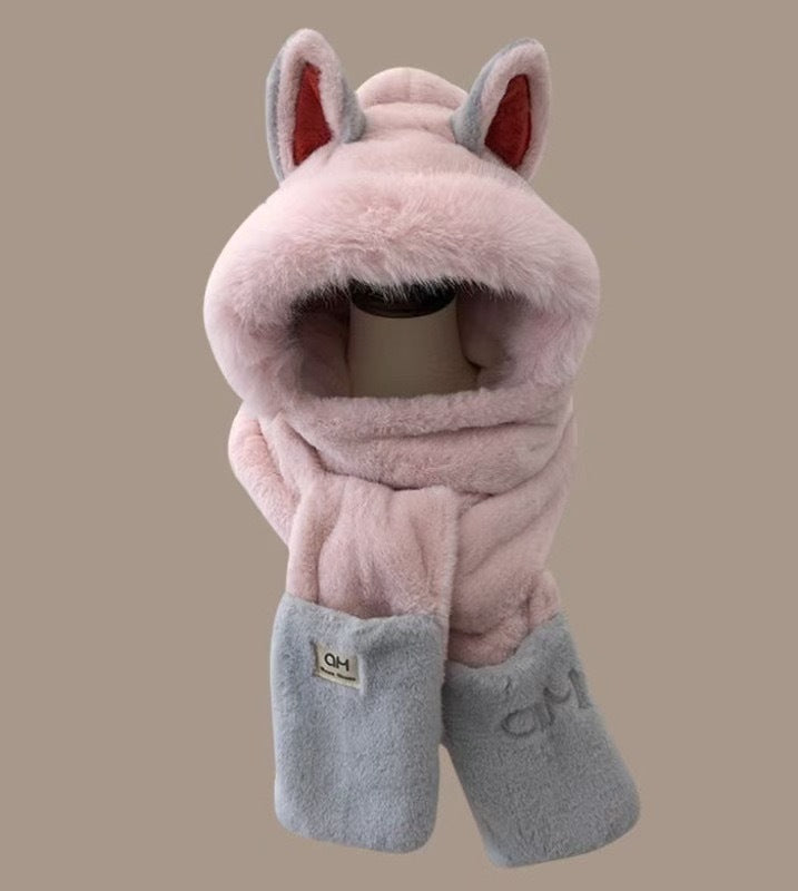 Winter Set: Beanie, Scarf and Gloves