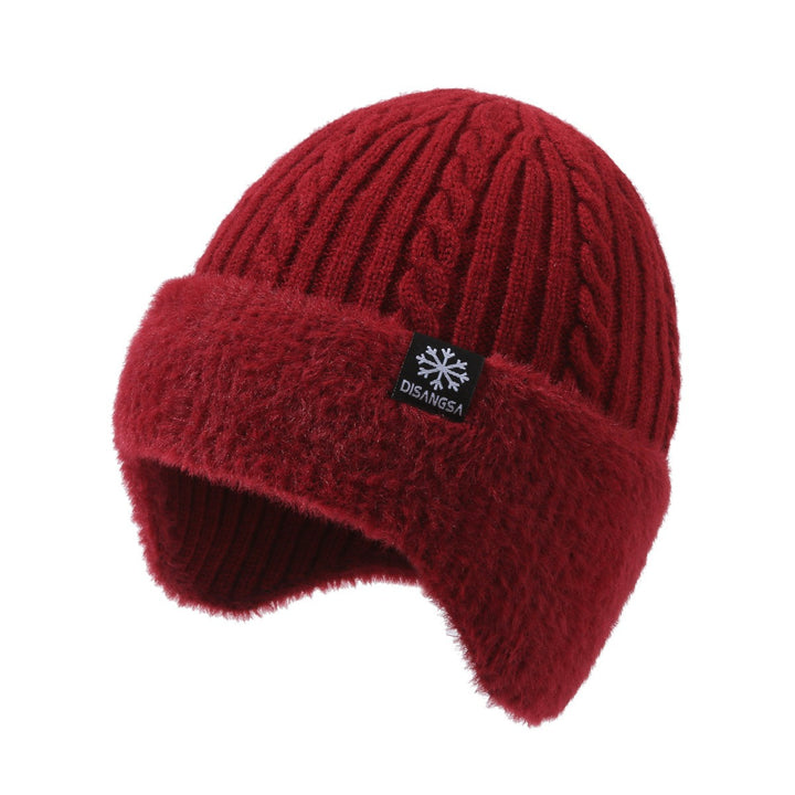 Men's Knit Set: Thick Beanie and Neck Protection