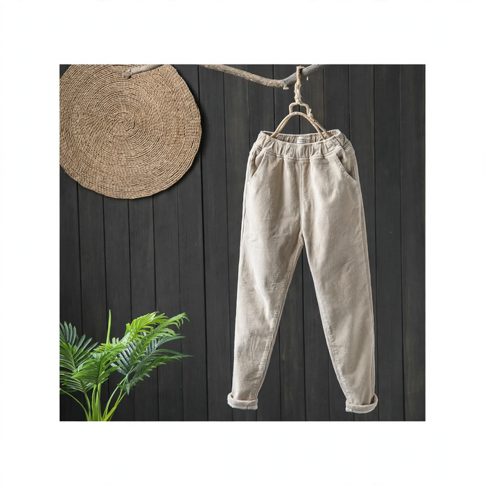 Kord-Harem pants for women