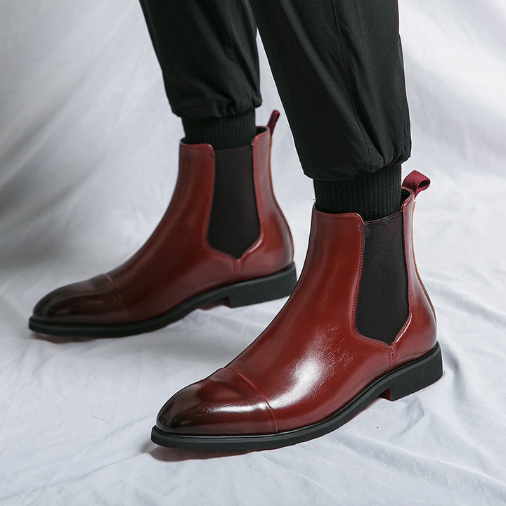 Men's Chelsea Boots, sharply pointed