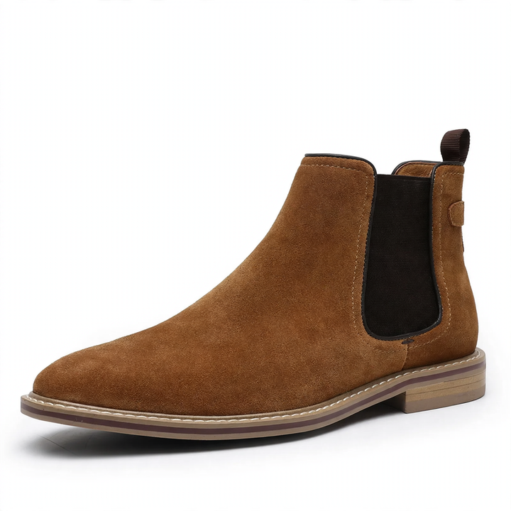 Men's Chelsea Boots, Genuine Leather, Business Casual