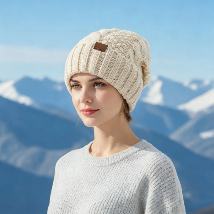 Winter Set: Knit beanie and scarf