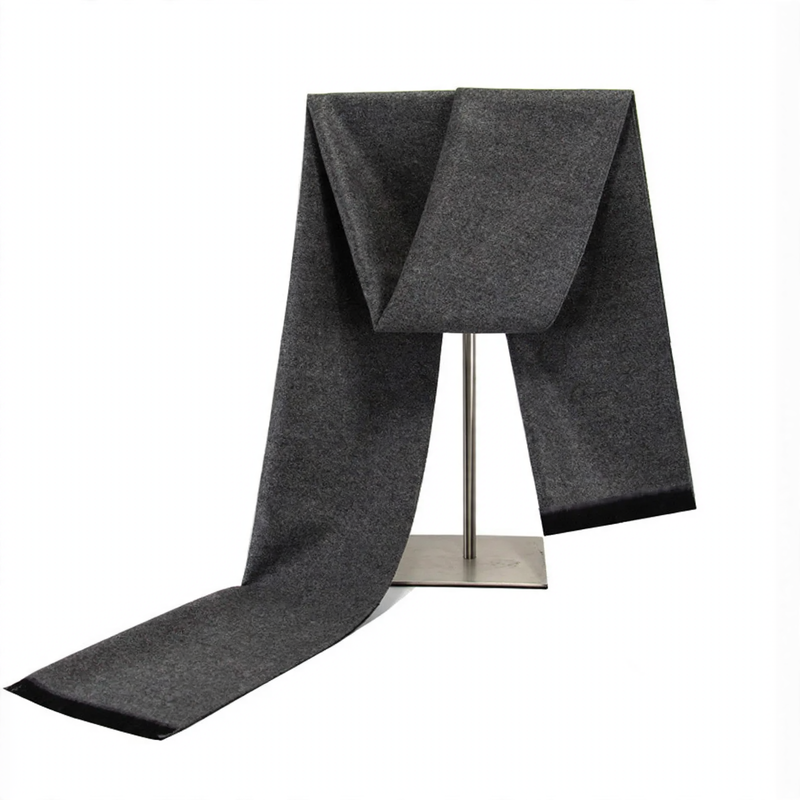 Classic men's scarf, 180x30cm, winter, warm