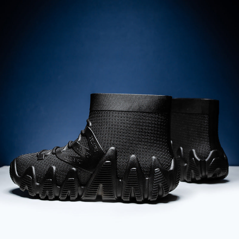 Waterproof men's boots, PVC, lined