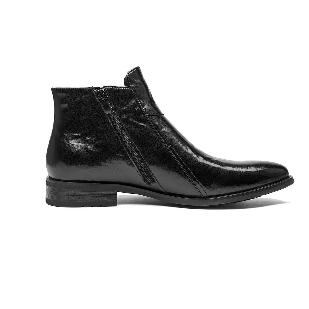 Men's leather Chelsea boots, pointed