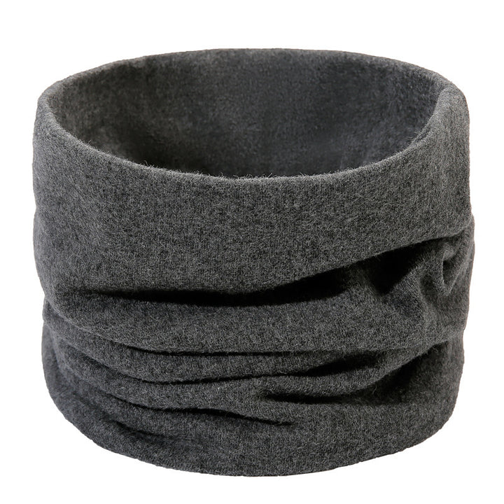 Cotton tube scarf, warming, for sports and everyday use