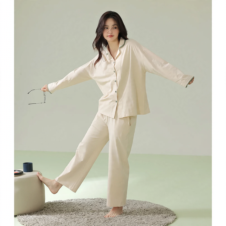 Cotton pajamas, antibacterial, for women and men