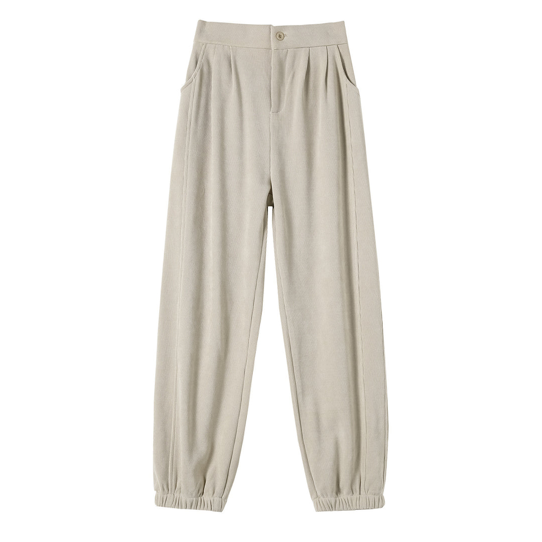 Padded Chenille Cord Leisure Pants