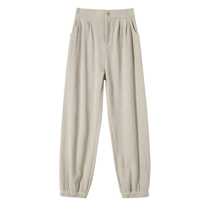 Padded Chenille Cord Leisure Pants
