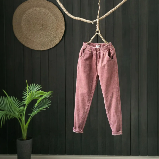 Kord-Harem pants for women