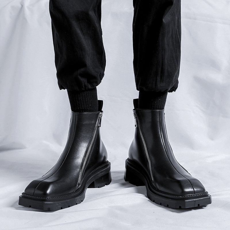 Men's Chelsea Boots 4512-R with Zipper