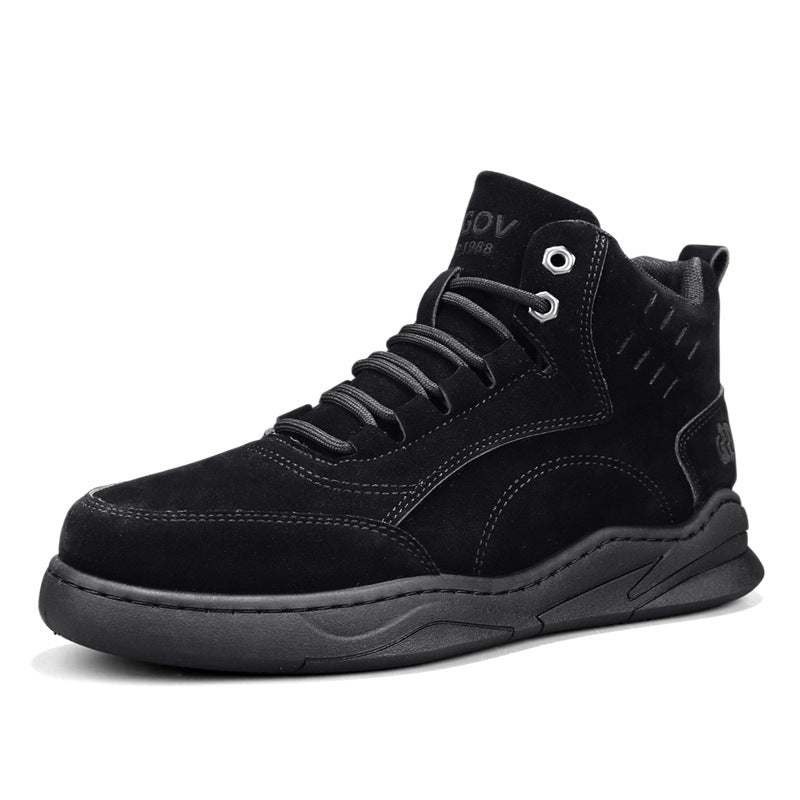 Padded Men's High-Top Casual Shoes