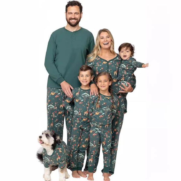 Christmas pajama set for the whole family