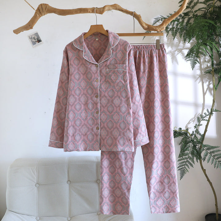 Women's Pajamas made of Cotton Jacquard