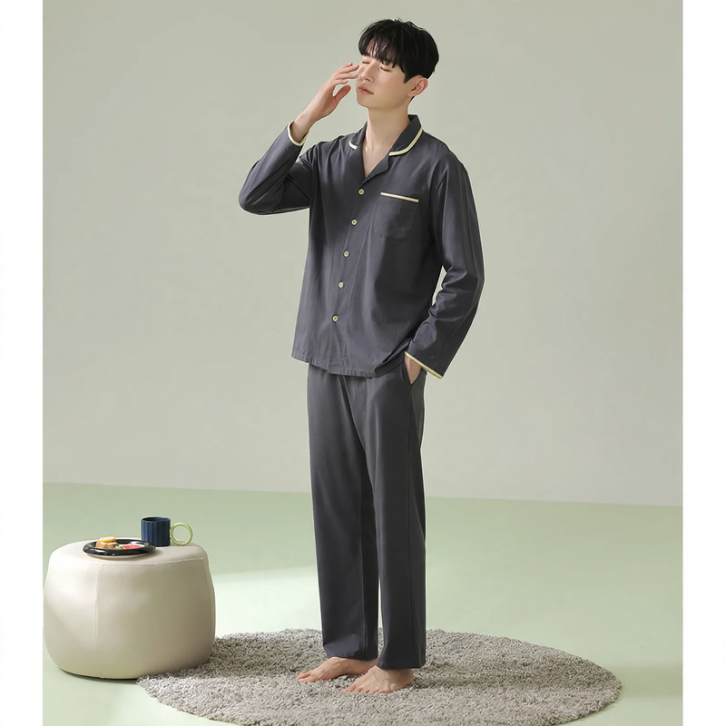 Cotton pajamas, antibacterial, for women and men