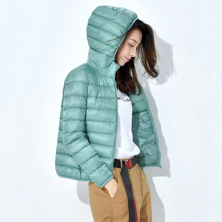 Light, tailored quilted jacket