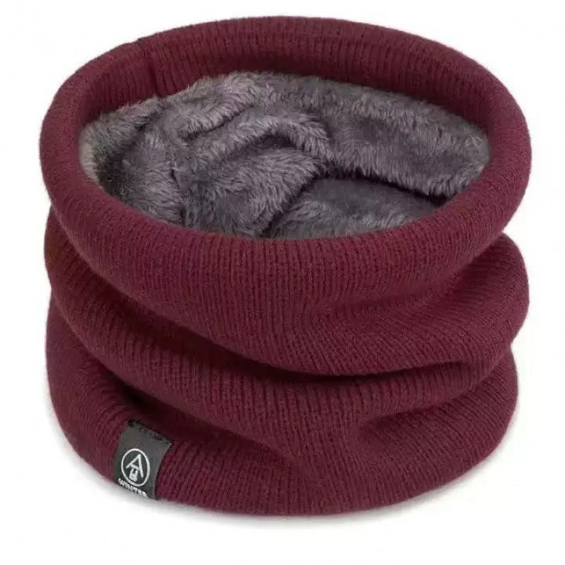 Knit neck warmer, windproof
