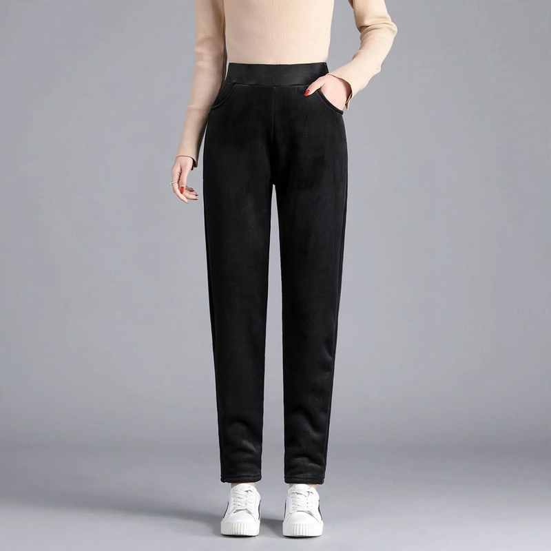 Kord-Harem pants with soft lining