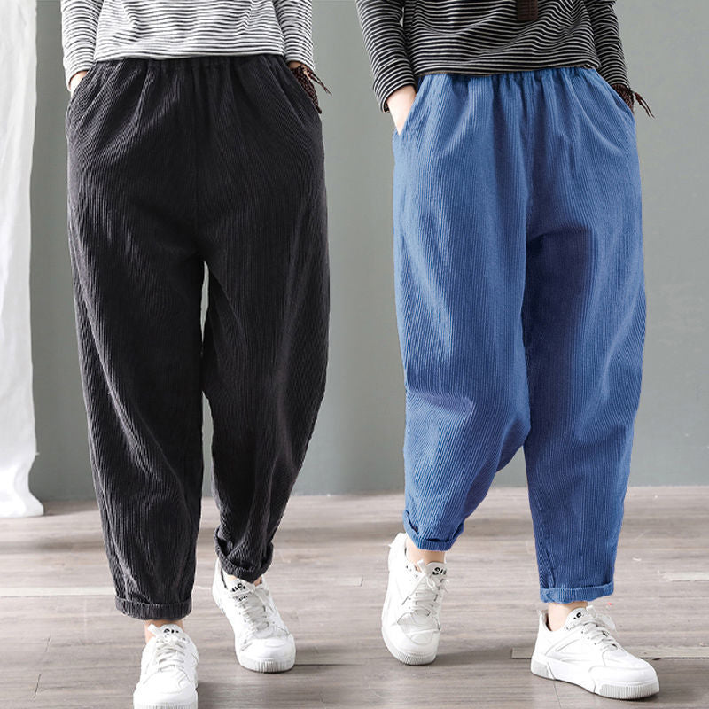 Kord-Harem pants for women
