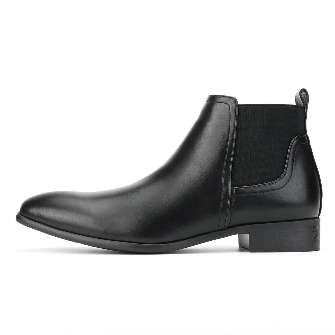 Men's Chelsea boots, square toe, versatile