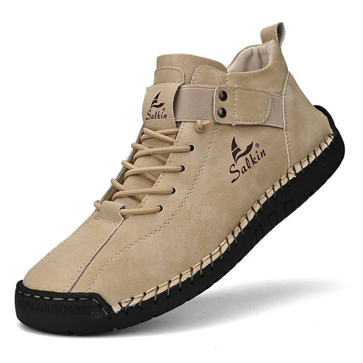 Light men's casual boots, breathable
