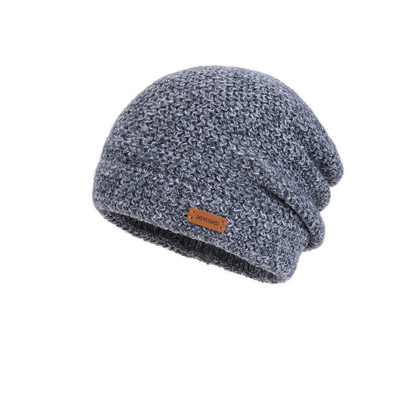 Women's knitted hat and scarf set, lined, winter