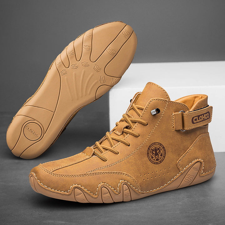 Robust men's Martin boots, versatile and breathable