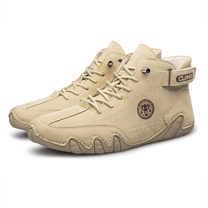 Robust men's Martin boots, versatile and breathable