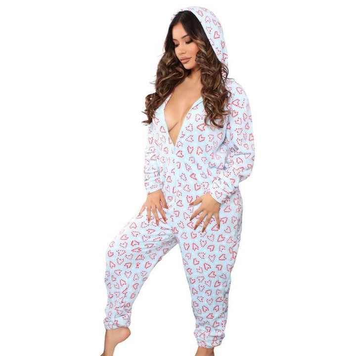 Christmas Onesie made of flannel F 19045