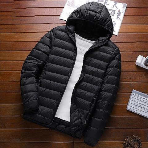 Men's winter jacket, lightweight, padded