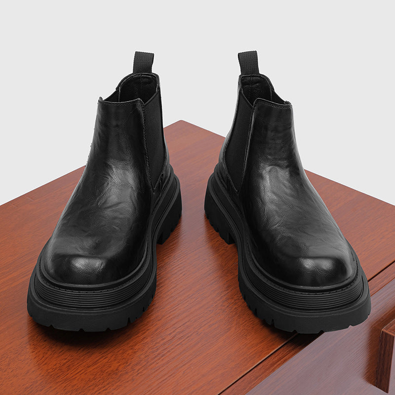 Men's Chelsea-style boots, casual