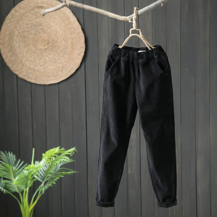 Kord-Harem pants for women