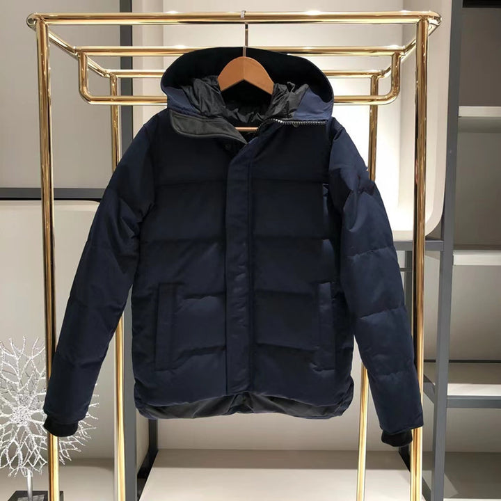 Winter down jacket for women and men, warm lined