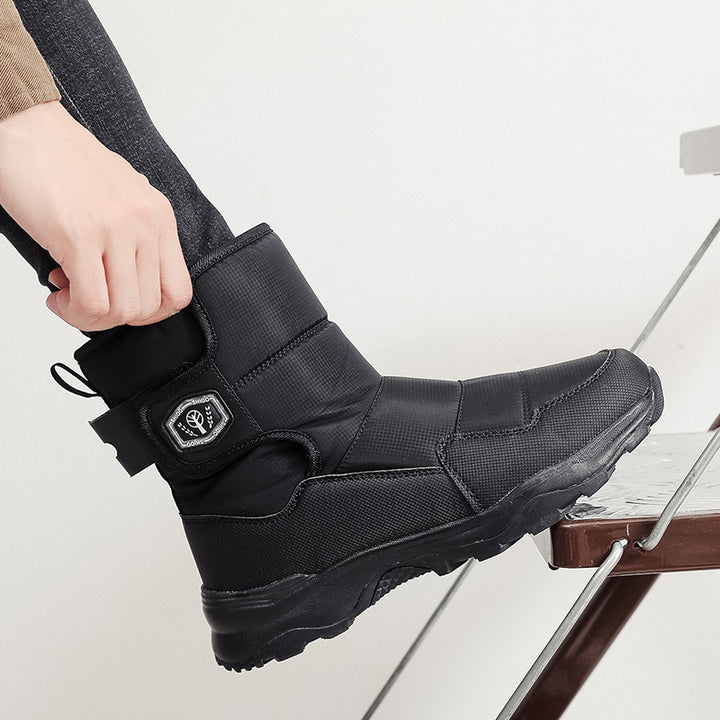 Men's winter boots, insulated, non-slip